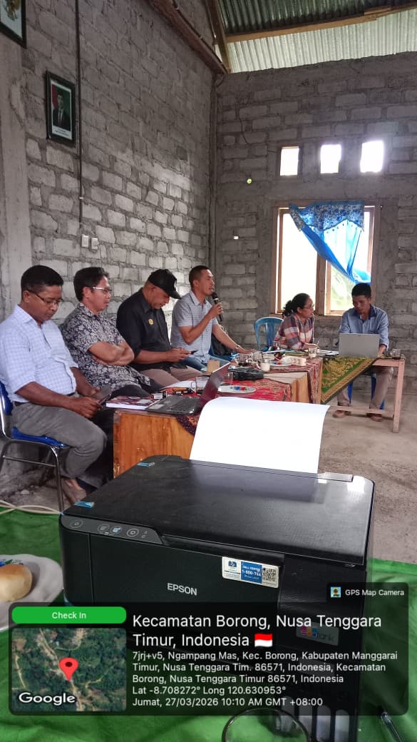 Rapat Bumdes Maju bersama